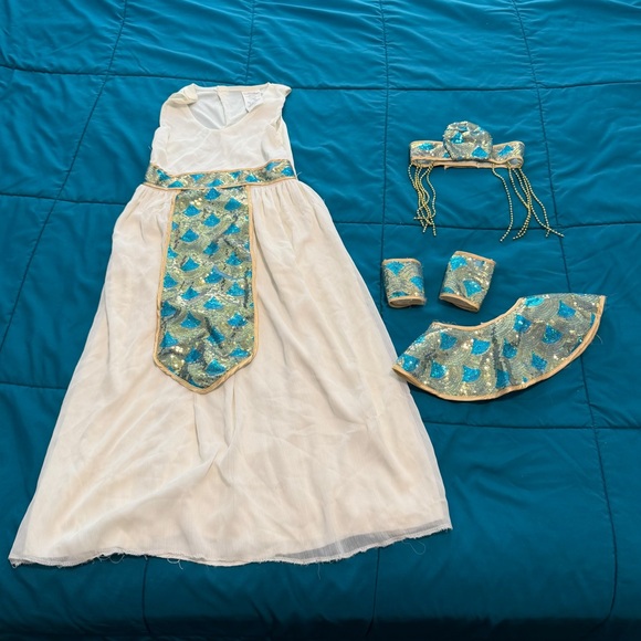 Girls cleopatra costume S - Picture 1 of 12